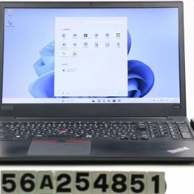Lenovo ThinkPad E580 Core i5 8250U 1.6GHz/8GB/256GB(SSD)/15.6W/FHD(1920x1080)/Win11【中古】【20260415】