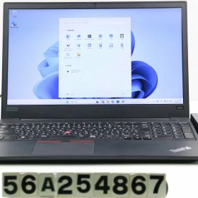 Lenovo ThinkPad E580 Core i5 8250U 1.6GHz/8GB/256GB(SSD)/15.6W/FHD(1920x1080)/Win11【中古】【20260415】