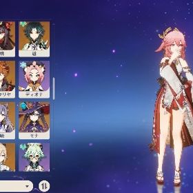 原神 宵宮、ナヒーダ完凸 他凸星5多数