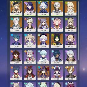 原神引退アカウント