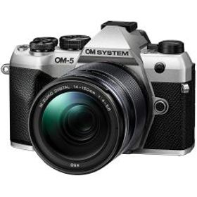 OM SYSTEM OM-5 Mark II 14-150mm II レンズキット シルバー