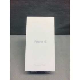 アイフォーン(iPhone)の新品未開封 国内版 SIMフリー iPhone16 256GB ブラック色(スマートフォン本体)