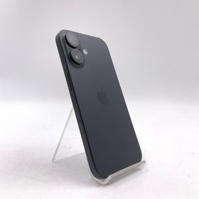 アップル(Apple)の【全額返金保証】【最速発送】Apple iPhone iPhone 16 128GB ブラック SIMフリー 美品 動作確認済(スマートフォン本体)