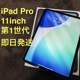 [出品今回限り！一点限り大特価！] iPad Pro 11インチ 第1世代 すぐ発送できます iPad Pro Apple Wi-Fi スペースグレイ