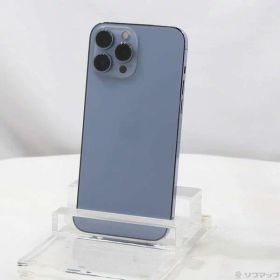 【中古】Apple(アップル) iPhone13 Pro Max 1TB シエラブルー MLKK3J／A SIMフリー 【262-ud】