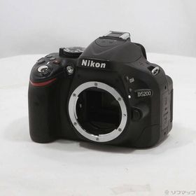 〔中古〕Nikon(ニコン) NIKON D5200 ボディ ブラック〔349-ud〕