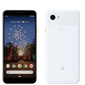 【中古】 Google Pixel3a Clearly White gp3asbw8mtm