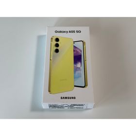 ギャラクシー(Galaxy)の【SIMフリー】Galaxy A55 5G｜12/256 レモンイエロー【新品】(スマートフォン本体)