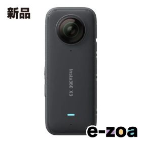 Insta 360 インスタ360 X3 アクションカメラ プレビュースクリーン搭載 5.7K撮影 手ブレ補正対応 CINSAAQ/B (2568001)