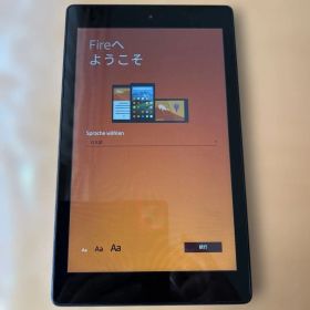 Amazon Fire HD 8 タブレット 第6世代 ブラック 本体