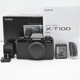 FUJIFILM ミラーレス一眼 X-T100ブラック (ミラーレス一眼)