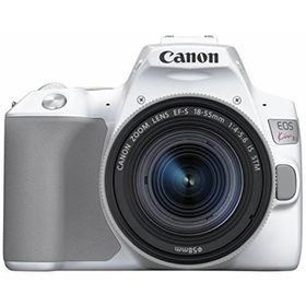 【中古】Canon デジタル一眼レフカメラ EOS Kiss X10 標準ズームキット ホワイト KISSX10WH-1855ISSTMLK(デジタル一眼)