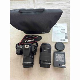 キヤノン(Canon)の【美品】Canon EOS Kiss X10 ダブルレンズセット(デジタル一眼)