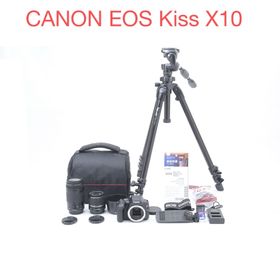 キヤノン(Canon)のCANON EOS Kiss X10標準&望遠ダブルレンズセット(デジタル一眼)