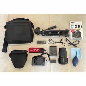 キヤノン(Canon)のCanon EOS Kiss X10 一眼レフ カメラセット 美品 (デジタル一眼)