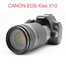 キヤノン(Canon)のデジタル一眼レフカメラ CANON EOS Kiss X10望遠レンズセット(デジタル一眼)