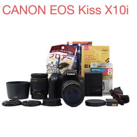 キヤノン(Canon)の保証付き/Canon EOS Kiss X10iダブルレンズセット(デジタル一眼)