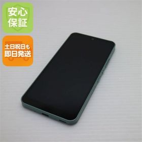安心保証 超美品 AQUOS wish SHG06 オリーブグリーン 白ロム
