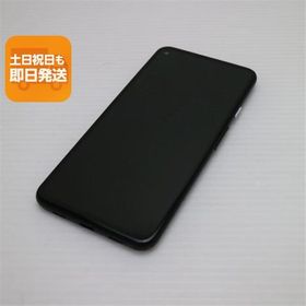 良品中古 SIMフリー Google Pixel 4a (5G) ブラック 即日発送 スマホ 白ロム Google あすつく 土日祝発送OK
