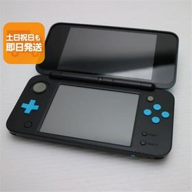 良品中古 NEWニンテンドー2DS LL ブラック×ターコイズ 即日発送 2DS NINTENDO 本体 あすつく 土日祝発送OK