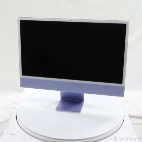 【中古】Apple(アップル) iMac 24-inch Mid-2021 Z13100057 Apple M1 8コアCPU_8コアGPU 16GB SSD512GB パープル 〔26.3 Tahoe〕 【258-ud】