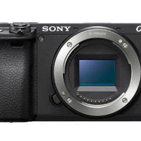 ソニー ミラーレス一眼レフ カメラ a6400 ボディ ILCE-6400 (ブラック)[ILCE6400B]（ファインダー内汚れ/本体底面破損有り） カメラ