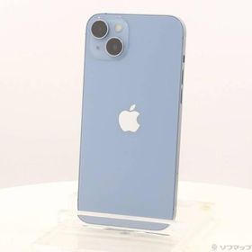 〔中古〕Apple(アップル) iPhone14 Plus 128GB ブルー MQ4H3J／A SIMフリー〔276-ud〕