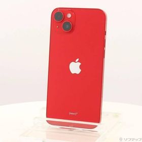 〔中古〕Apple(アップル) iPhone14 Plus 512GB プロダクトレッド MQ4V3J／A SIMフリー〔247-ud〕