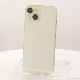 ソフマップ 〔中古品〕 iPhone15 128GB イエロー MTMK3J／A SIMフリー【349】