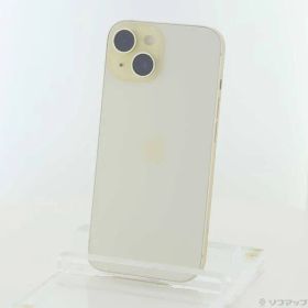 ソフマップ 〔中古品〕 iPhone15 128GB イエロー MTMK3J／A SIMフリー【276】