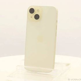 ソフマップ 〔中古品〕 iPhone15 128GB イエロー MTMK3J／A SIMフリー【349】
