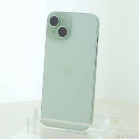 ソフマップ 〔中古品〕 iPhone15 128GB グリーン MTMM3J／A SIMフリー【198】