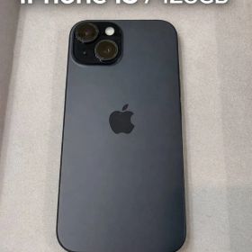 【状態良好】iPhone 15 128GB ブラック★ バッテリー87％ 完全SIMフリー★