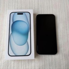 美品 Apple iPhone15 本体 ブルー 128GB
