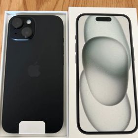 iPhone15 ブラック128GB本体USB-Cケーブル付き