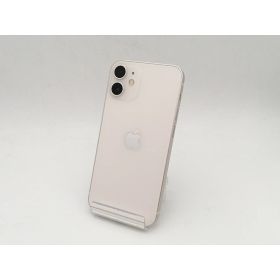 【中古】Apple au 【SIMロック解除済み】 iPhone 12 mini 64GB ホワイト MGA63J/A【なんば】保証期間1ヶ月【ランクC】