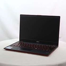 LIFEBOOK UH75／B3 FMVU7B3RDA サテンレッド 〔Windows 10〕 ［Core-i7-8550U (1.8GHz)／8GB／SSD256GB／13.3インチワイド／Wind