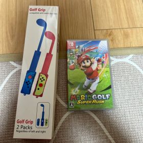Golf Grip 2 Packs とマリオゴルフ スーパーラッシュのセット