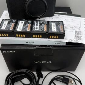 【極美品】FUJIFILM X-E4 ブラック ｜動作快調｜おまけ付