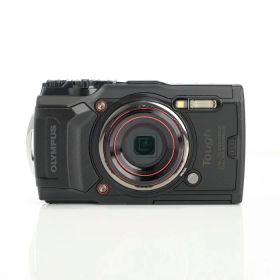【中古】 (オリンパス) OLYMPUS TOUGH TG-6 ブラック【中古カメラ コンパクトデジカメ】 ランク：B