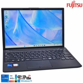 SIMフリー WUXGA 富士通 LIFEBOOK U9313/NX メモリ16G M.2SSD256G 第12世代 Core i5 1235U IrisXe 顔認証 Wi-Fi6E Type-C Windows11【中古】
