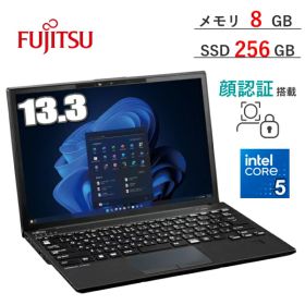 【軽量 879g】 富士通 ノートパソコン 13.3型 LIFEBOOK U9313/RX FMVU81091P Windows 11 Pro WUXGA Core 5 暗号化機能付 SSD 256GB メモリ 8GB Wi-Fi6E webカメラ 顔認証 日本語キーボード ノートPC 軽量 コンパクト モバイルノートPC