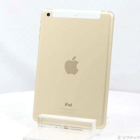 【中古】NTTドコモ iPad mini 3 64GB ゴールド MGYN2J／A docomo 【247-ud】