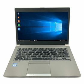 TOSHIBA dynabook R63 第6世代 Core i5 6200U 4GB SSD120GB 無線LAN Windows10 64bit WPSOffice 13.3インチ 中古パソコン ノートパソコン PC モバイルノート Notebook 【中古】(ノートPC)