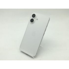 【中古】Apple 国内版 【SIMフリー】 iPhone 16 512GB ホワイト MYE33J/A【広島】保証期間１ヶ月【ランクB】