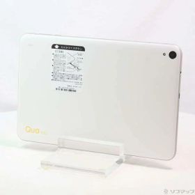 【中古】KYOCERA(京セラ) Qua tab QZ10 32GB オフホワイト KYT33 au 【344-ud】