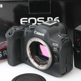 【中古】【美品】キヤノン EOS R6 Mark II ボディ （センサー清掃済） CA01-M6229-2K1 Canon RFマウント フルサイズ 5軸手ブレ補正 EVF 中古