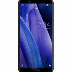 【中古】【安心保証】 AQUOS sense3 SHV45[64GB] SIMフリー ブラック JCOM版