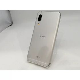 【中古】SHARP 国内版 【SIMフリー】 AQUOS sense3 シルバーホワイト 4GB 64GB SH-M12【浜松駅前】保証期間1ヶ月【ランクA】