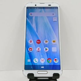 AQUOS sense3 SH-02M ドコモ シルバーホワイト 送料無料 本体 c17484 【中古】